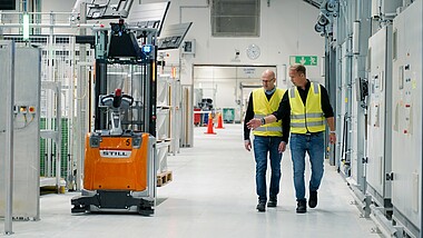 STILL EXV iGo AGV ve Geberit Bromölla Üretim Sahası